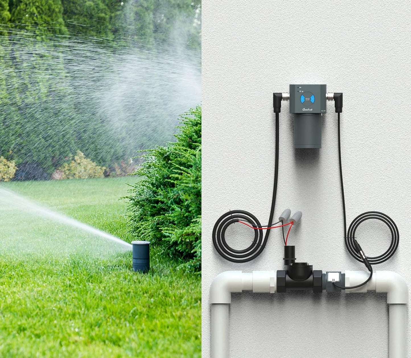 2-Zonen Smart Bewässerungssteuerung (Indoor/Outdoor), 2-Zonen
