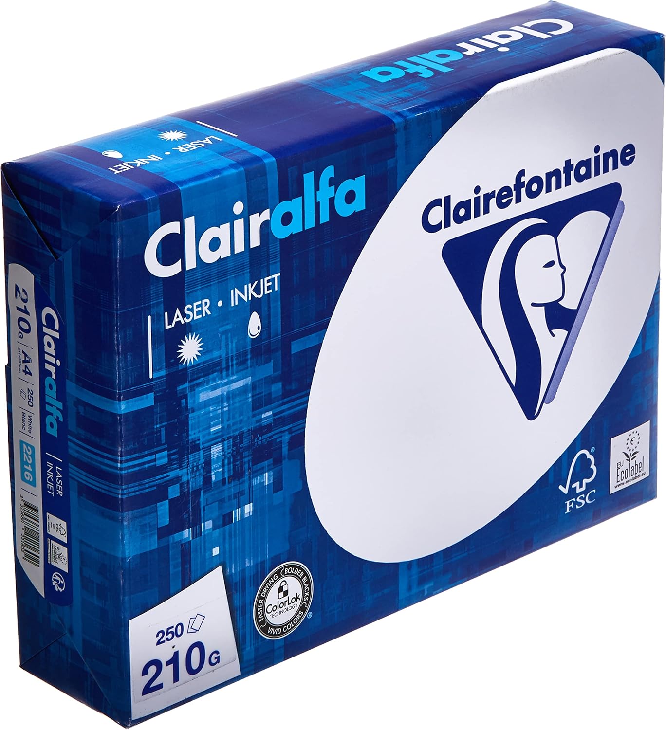 Clairalfa, DIN A4 210g 250 Blatt