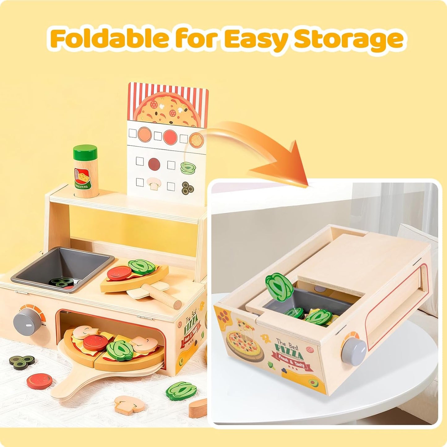 Kinder Pizza Spielset, Pizzaofen
