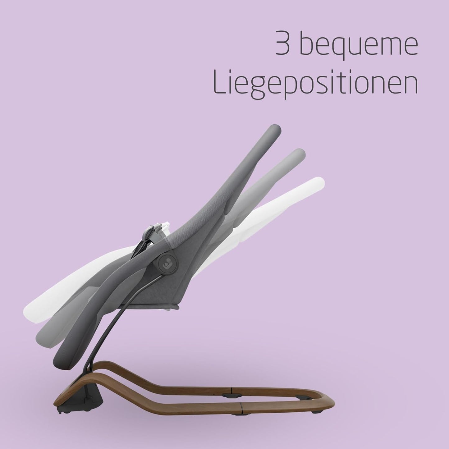 Leichtgewichtige Babywippe, Dove Elegance Graphite
