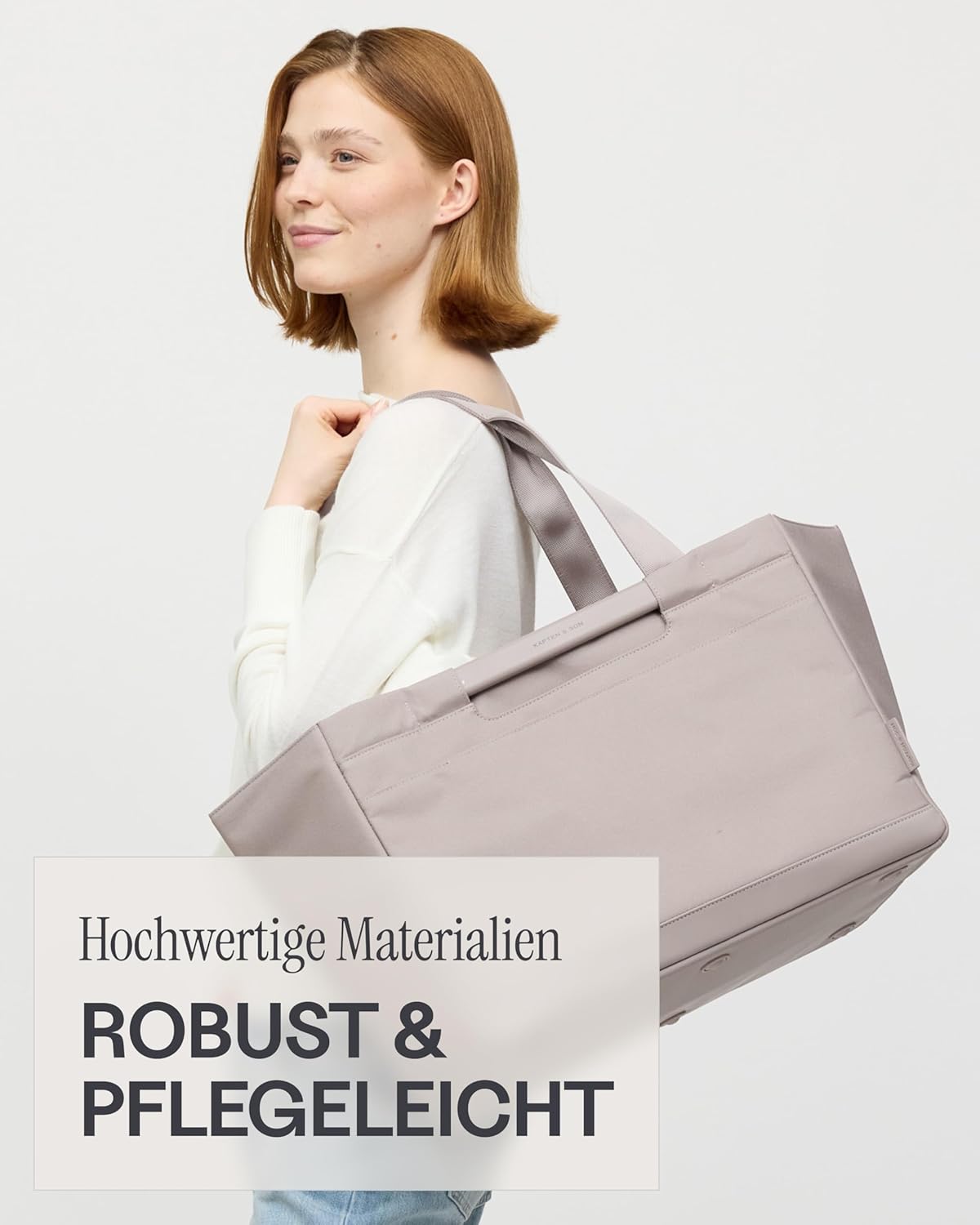 Faltbarer Einkaufskorb, 25 L, Muted Rose