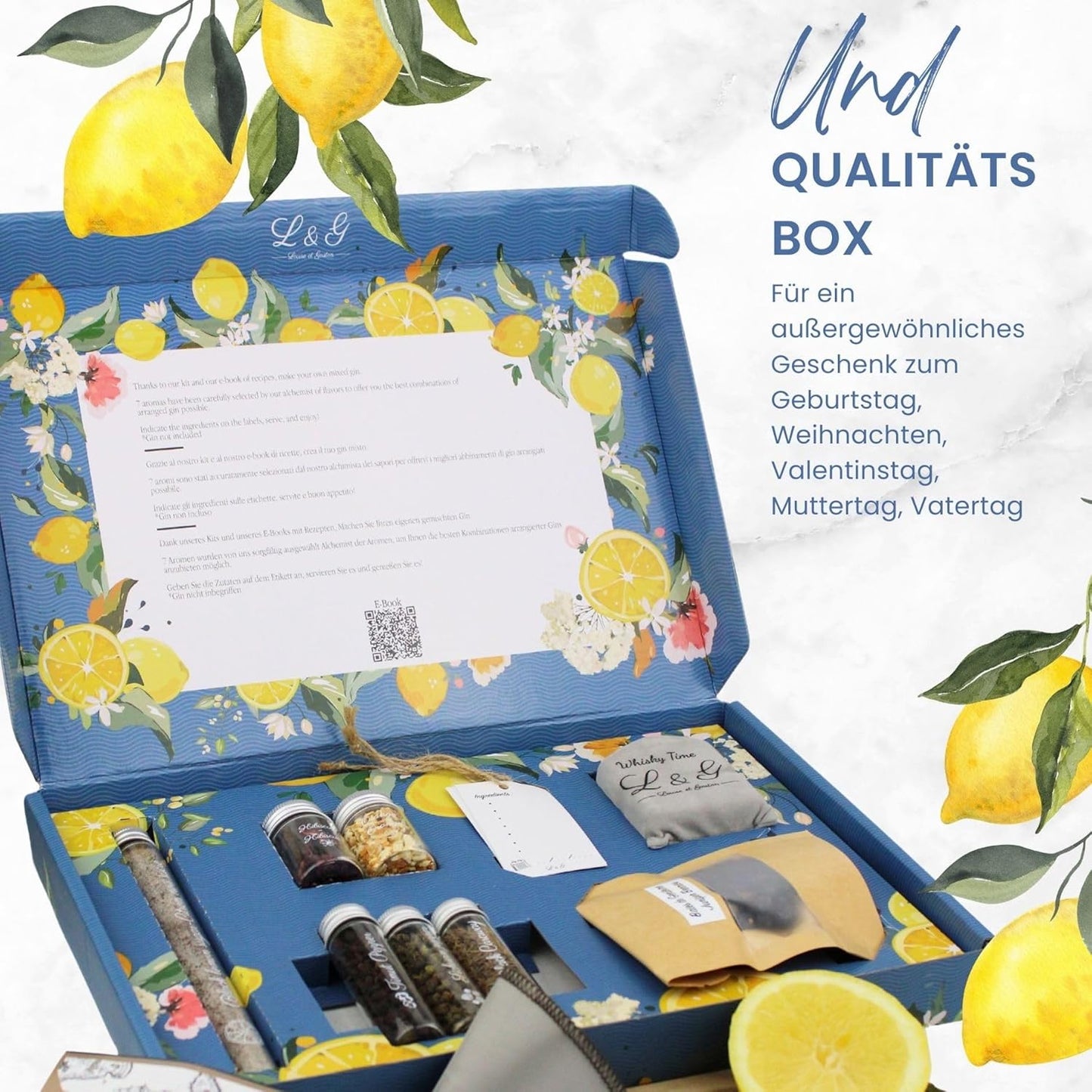 Entdecker-Set für DIY Gin