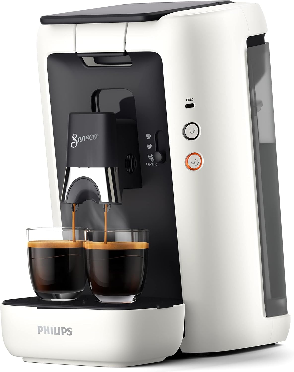 Senseo Maestro Kaffeepadmaschine mit Memo-Funktion, Weiss