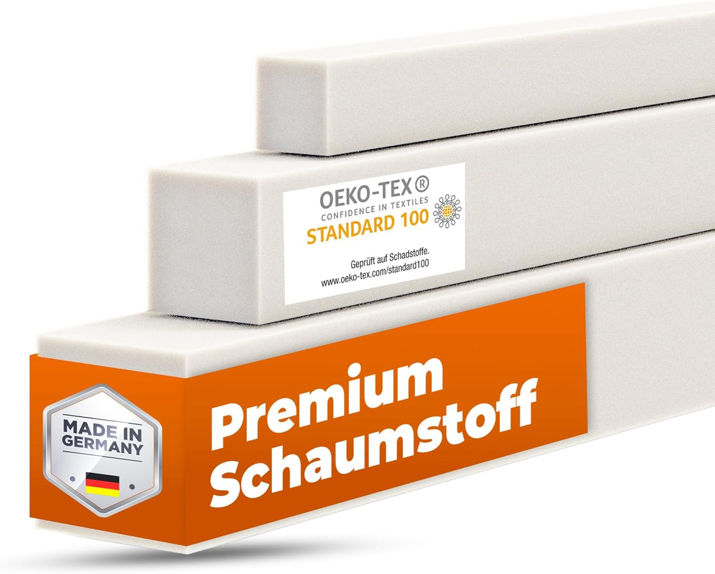 Matratzenverlängerung, 10x15x90 Polsterschaum [ fester ]