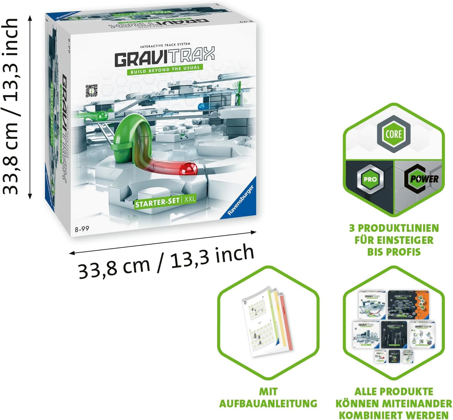 GraviTrax Starter-Set XXL 22416, Starter-Set XXL Verpackungsdesign 2023, Single