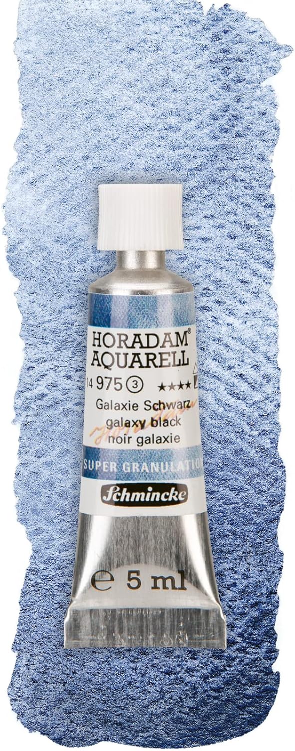 Super Granulation Aquarellfarben-Set Galaxie, 3 x 5 ml Tuben Galaxie