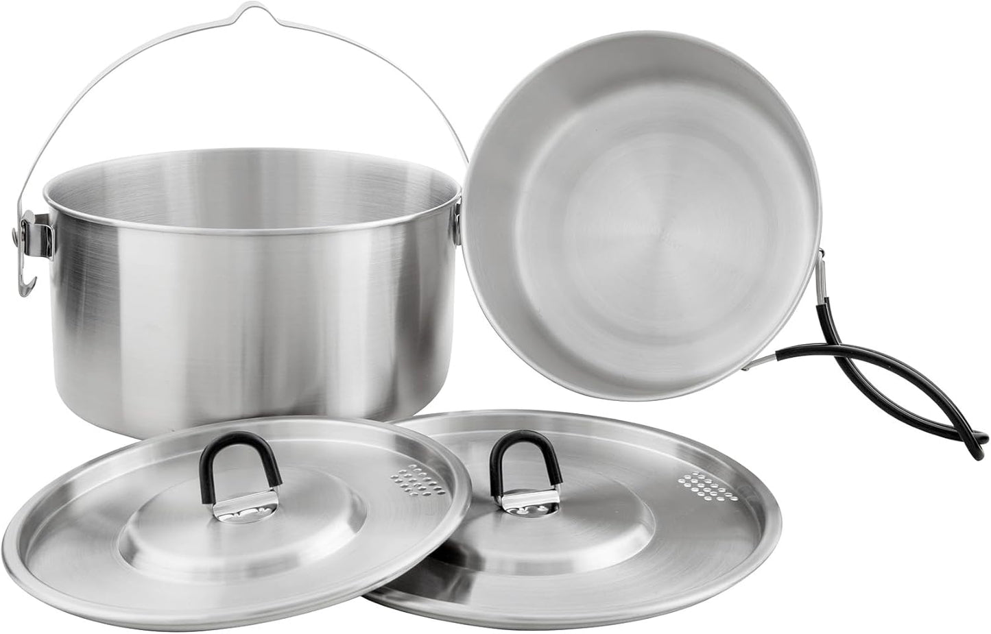 Kettle Set II - Edelstahl-Kochtopf mit Siebdeckel