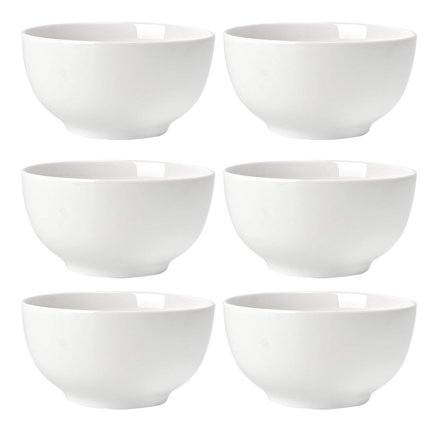 Keramik-Suppenschalen-Set (6-teilig, 800ml), 6 inches