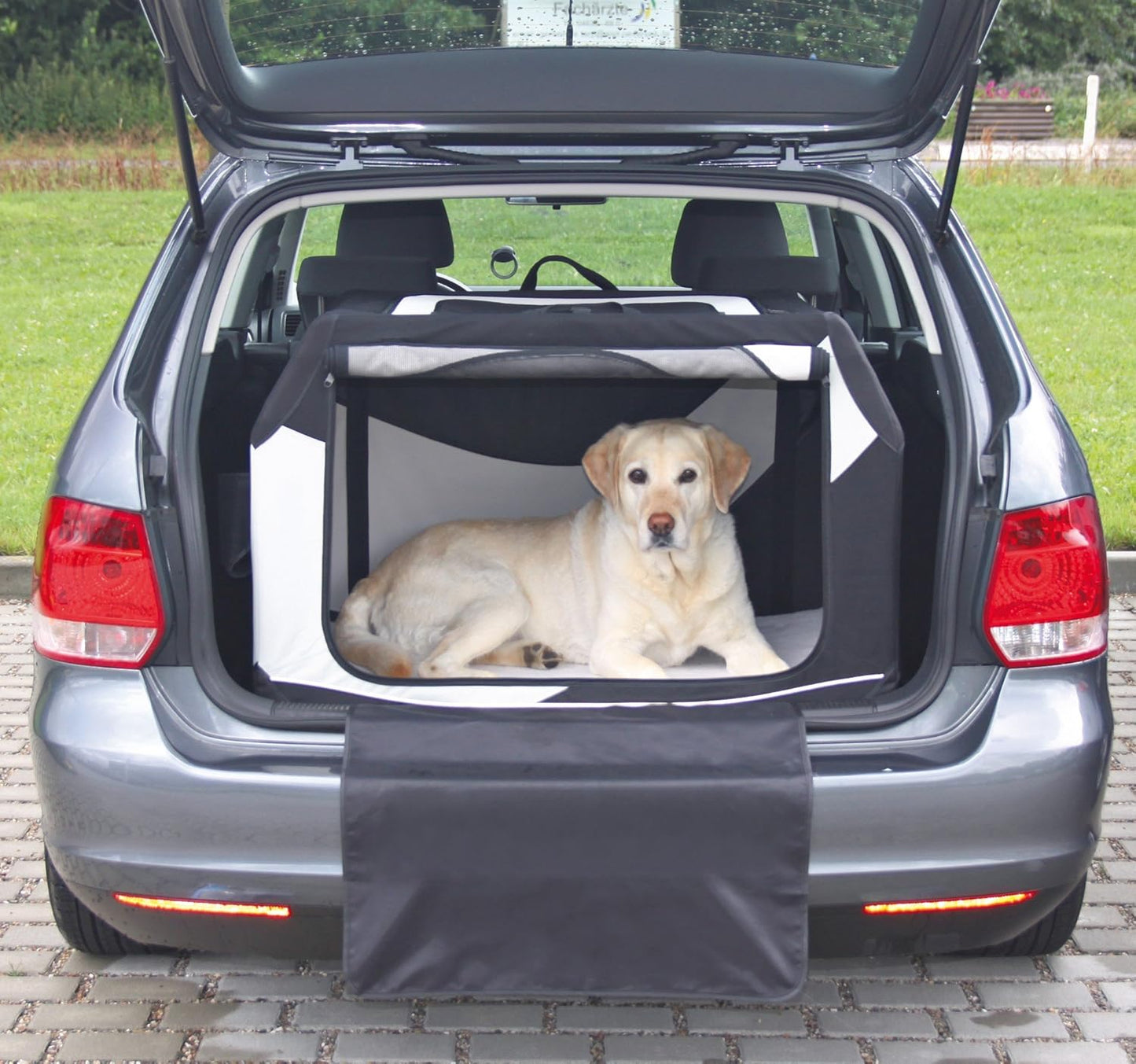 Hundebox Vario für kleine bis mittelgrosse Hunde, L 91 x B 61 x H 58 cm