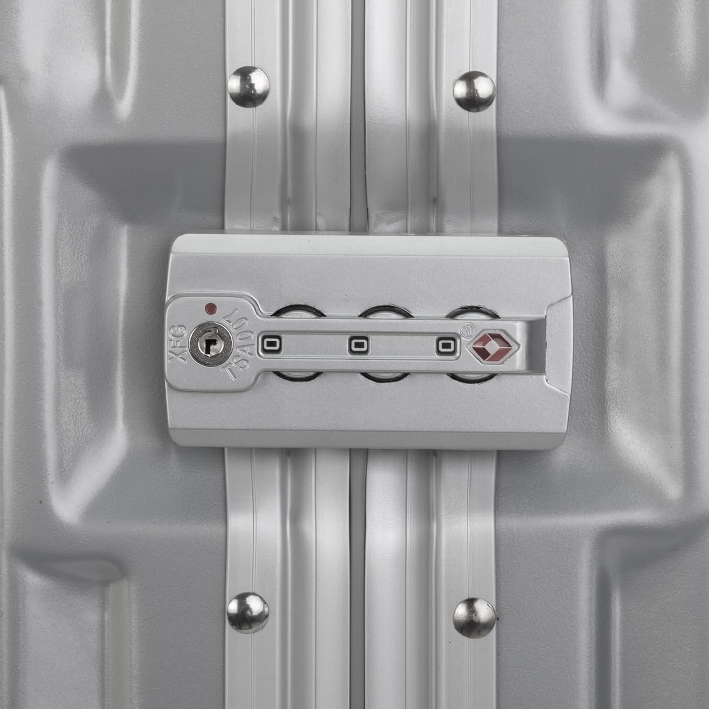 2-teiliges Koffer-Set, Silber Koffer-Set (M+L)