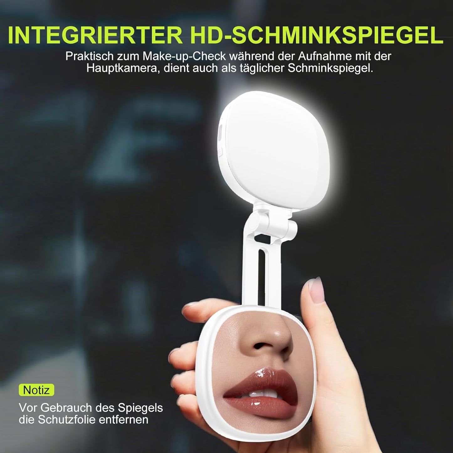 Magnetisches 3-in-1 Selfie-Ringlicht für Smartphones