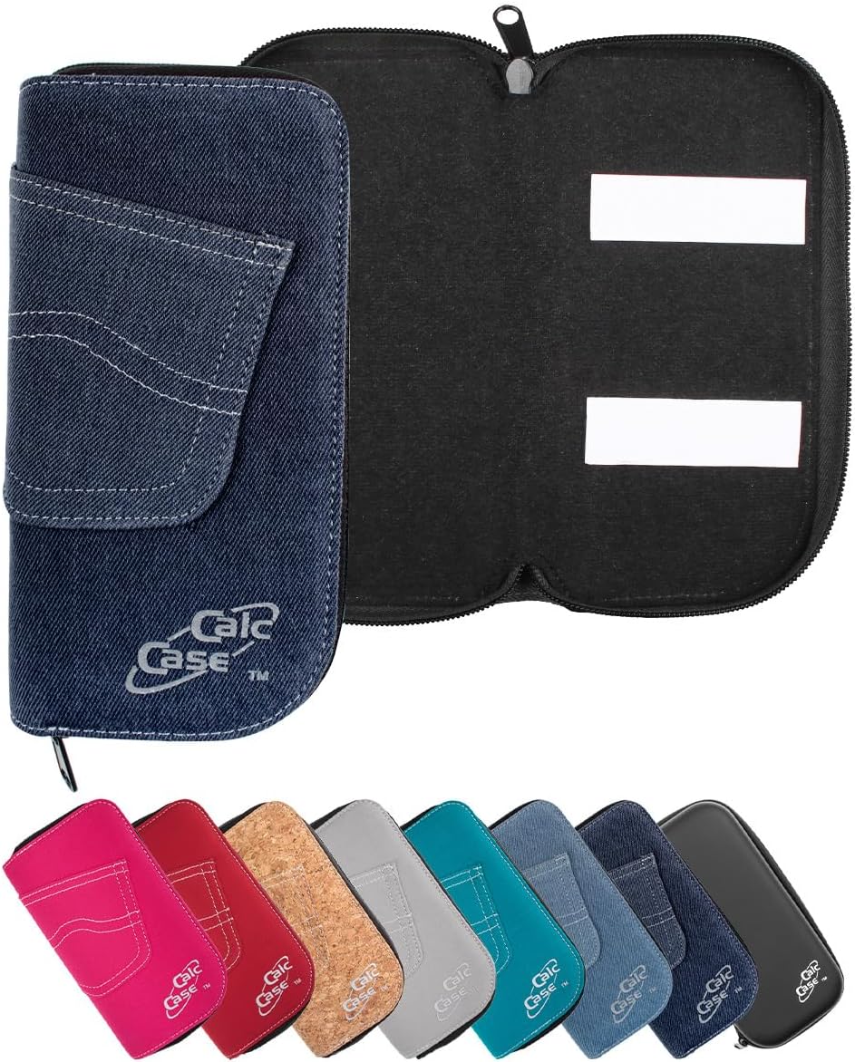 TI-30 ECO RS Schulrechner mit Schutztasche, Dunkelblau