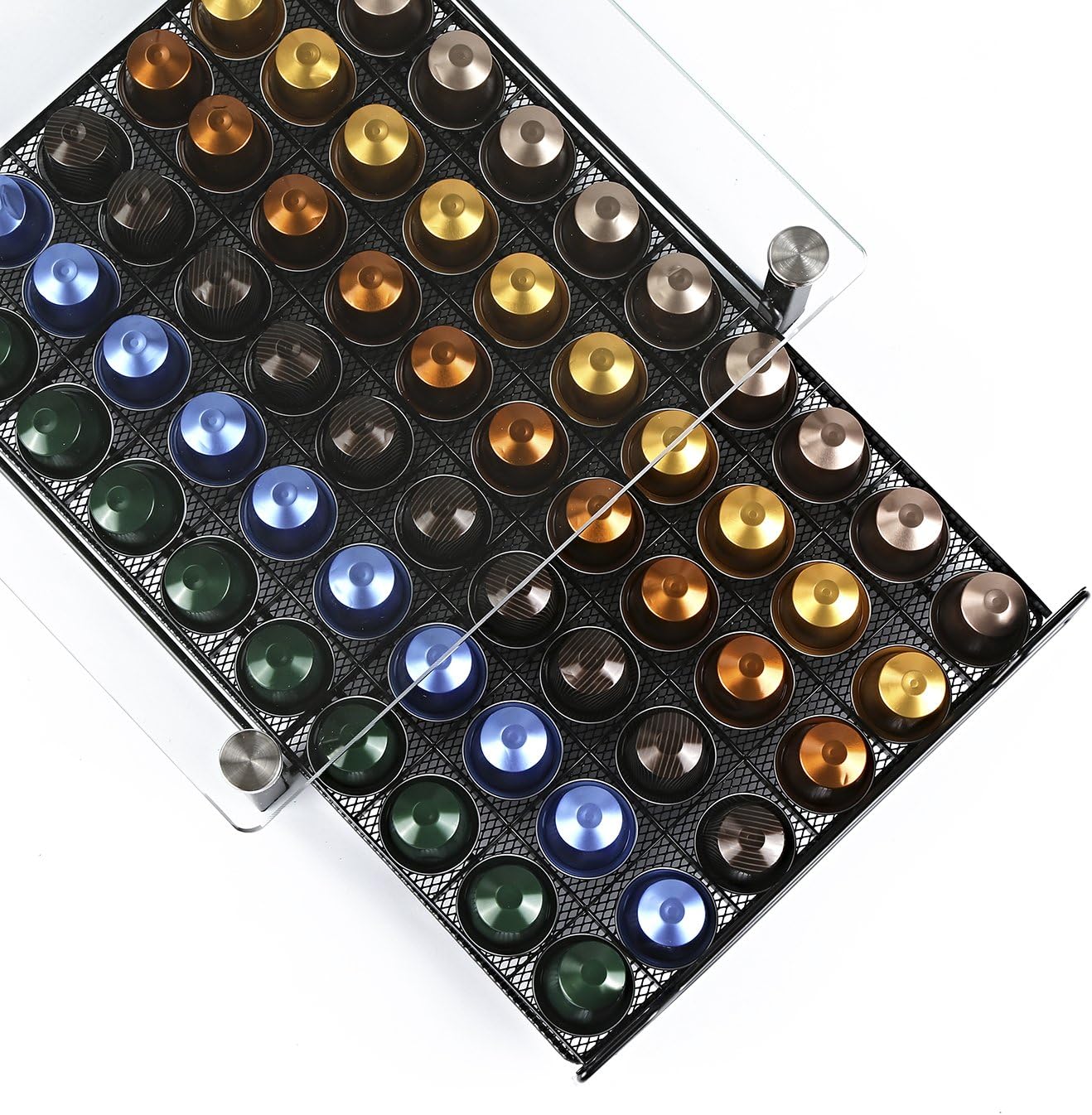 Kapselhalter für Nespresso, Klar