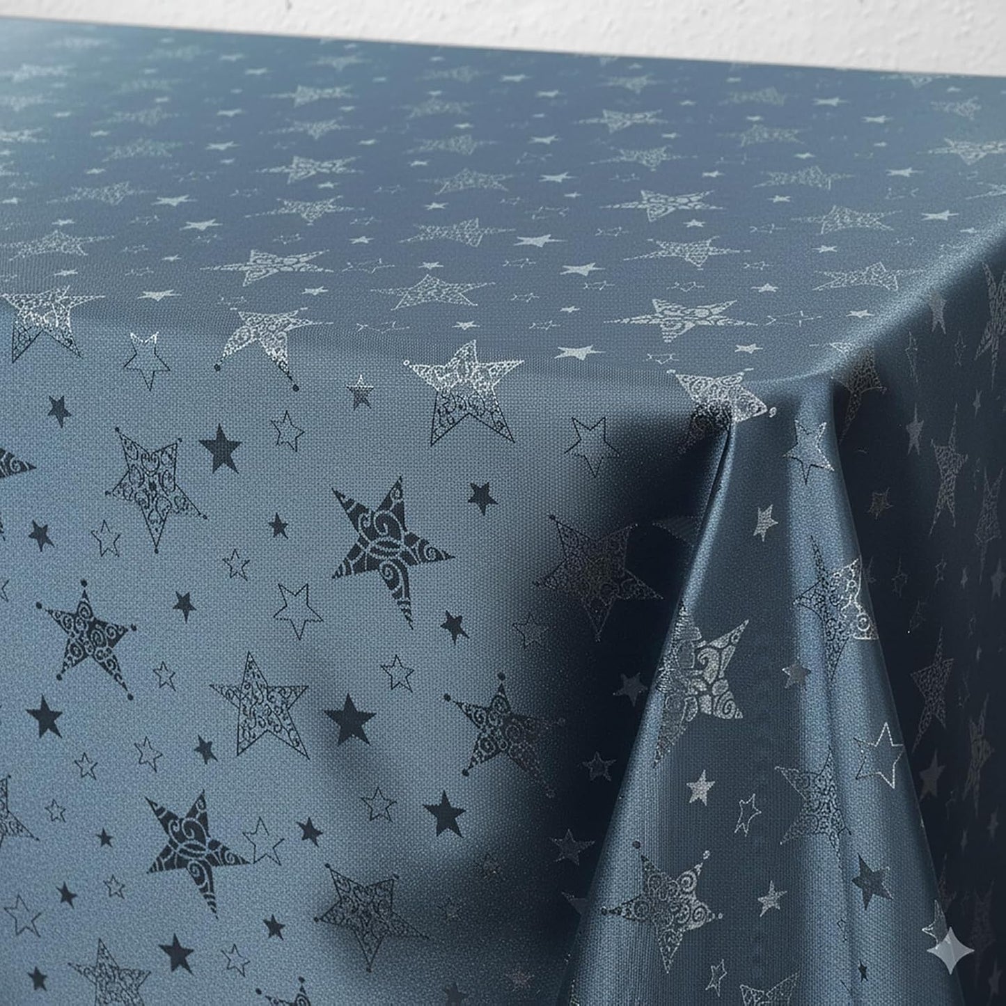 Tischdecke Magic Stars, 250 x 150 cm (Rechteckig) Blau
