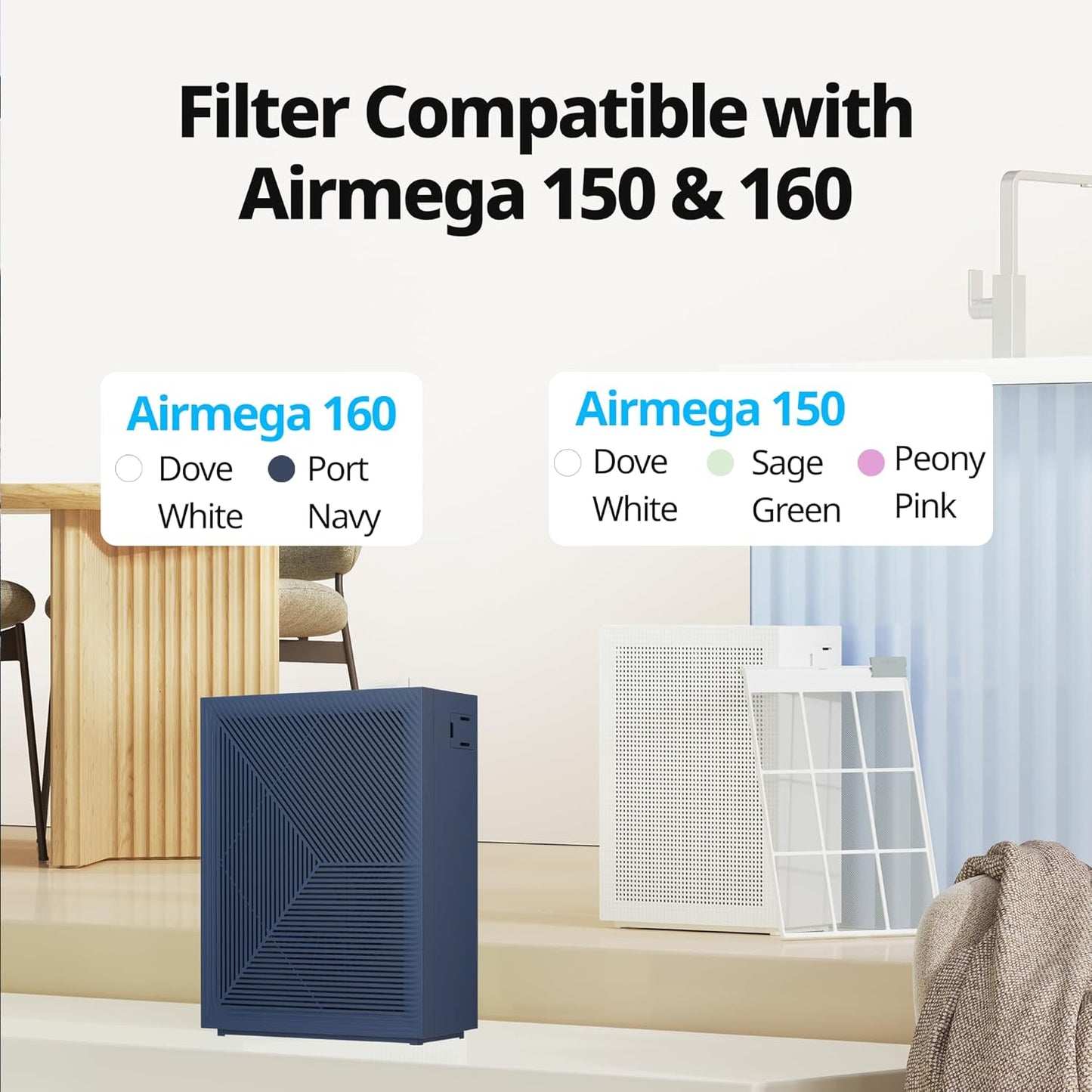 Ersatzfilter-Set für Airmega 150, Filterset