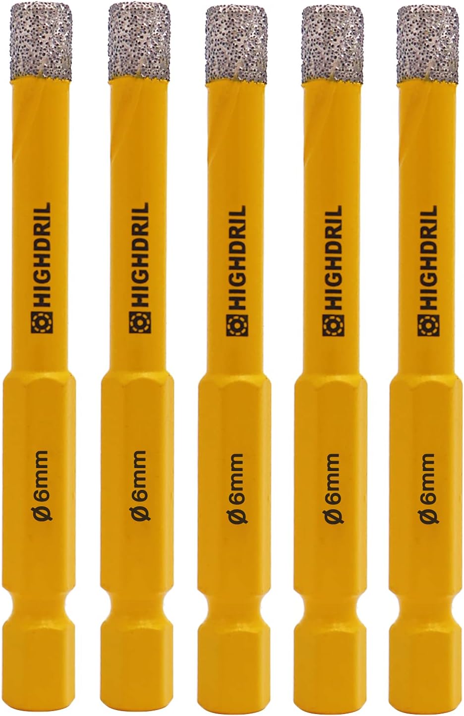 Fliesenbohrer Set, 5 6MM (1/4")