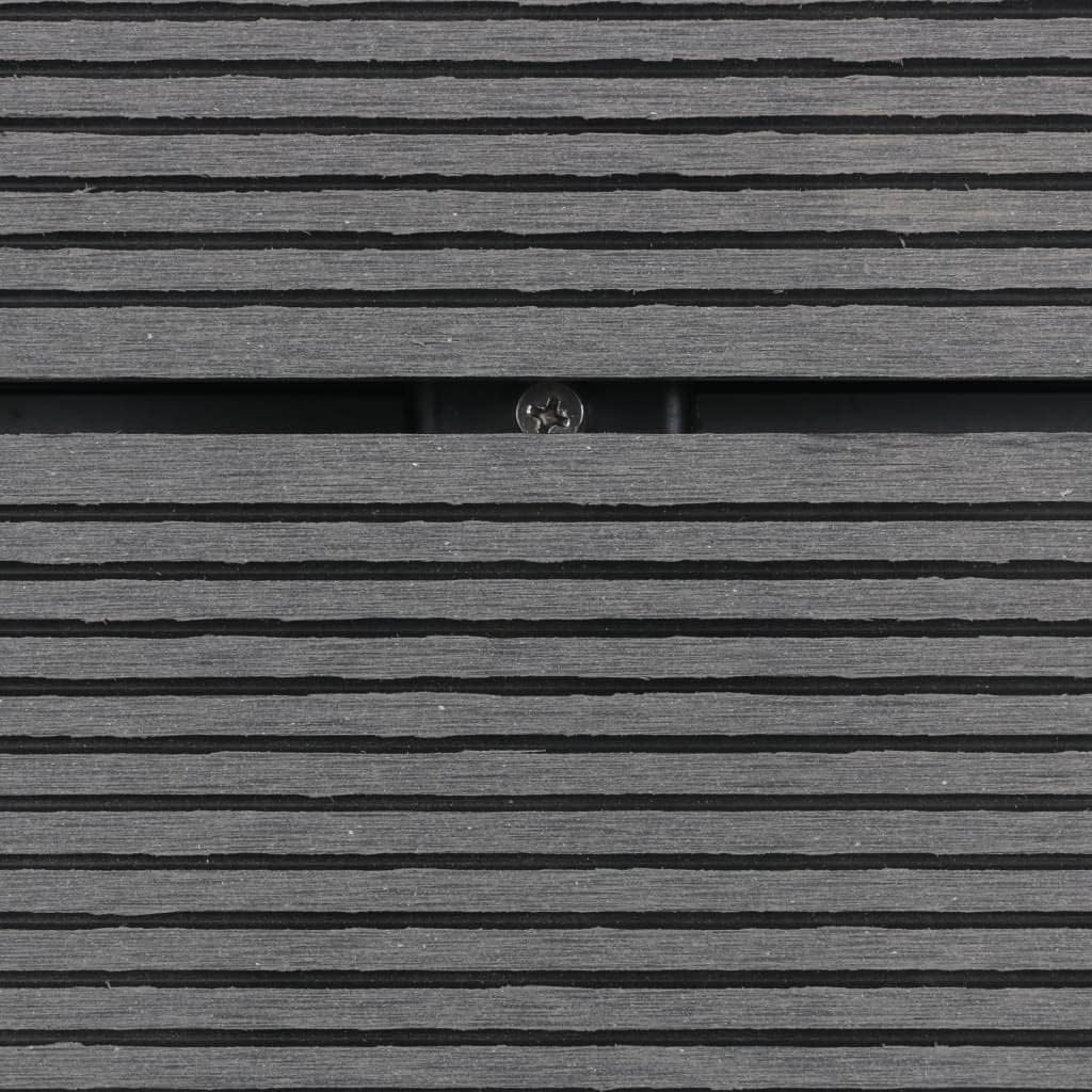 Bodenelement für Solardusche, 110 x 62 x 5 cm Grau