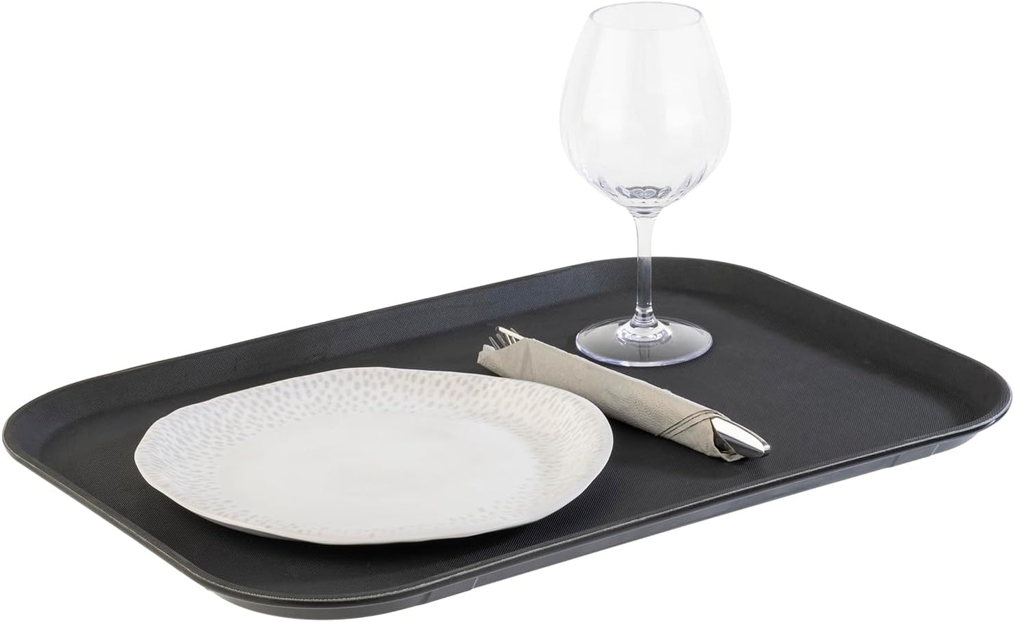 Serviertablett Non Slip, rutschfeste Oberfläche, eckig 53 x 36.5 x 2 cm