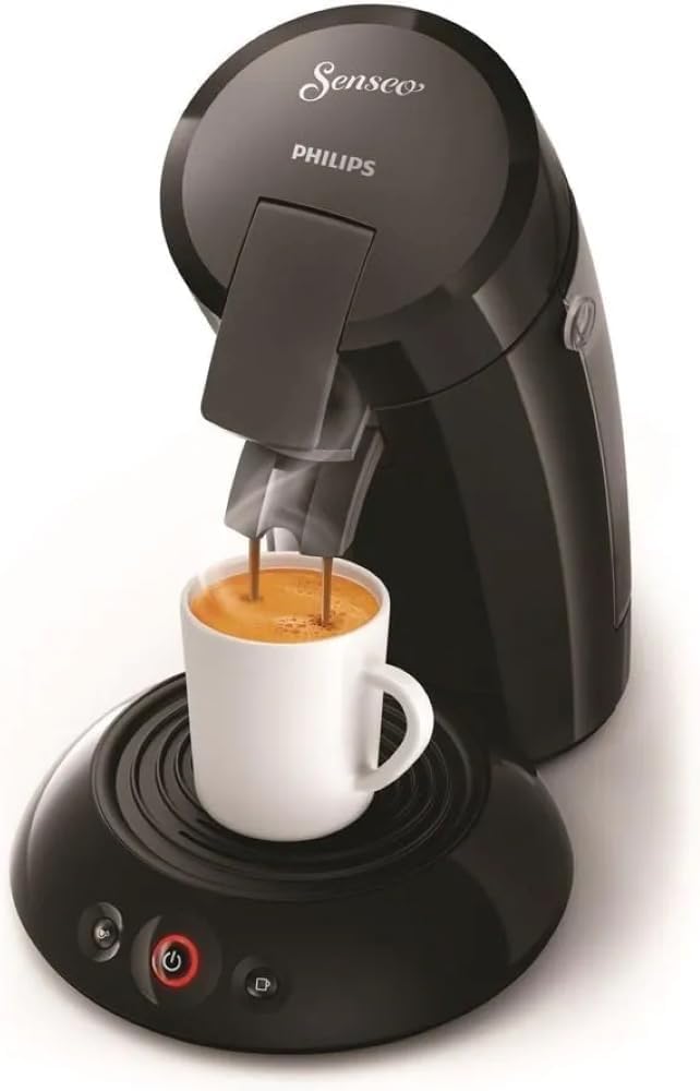 Senseo Original Kaffeepadmaschine mit Coffee Boost, Schwarz