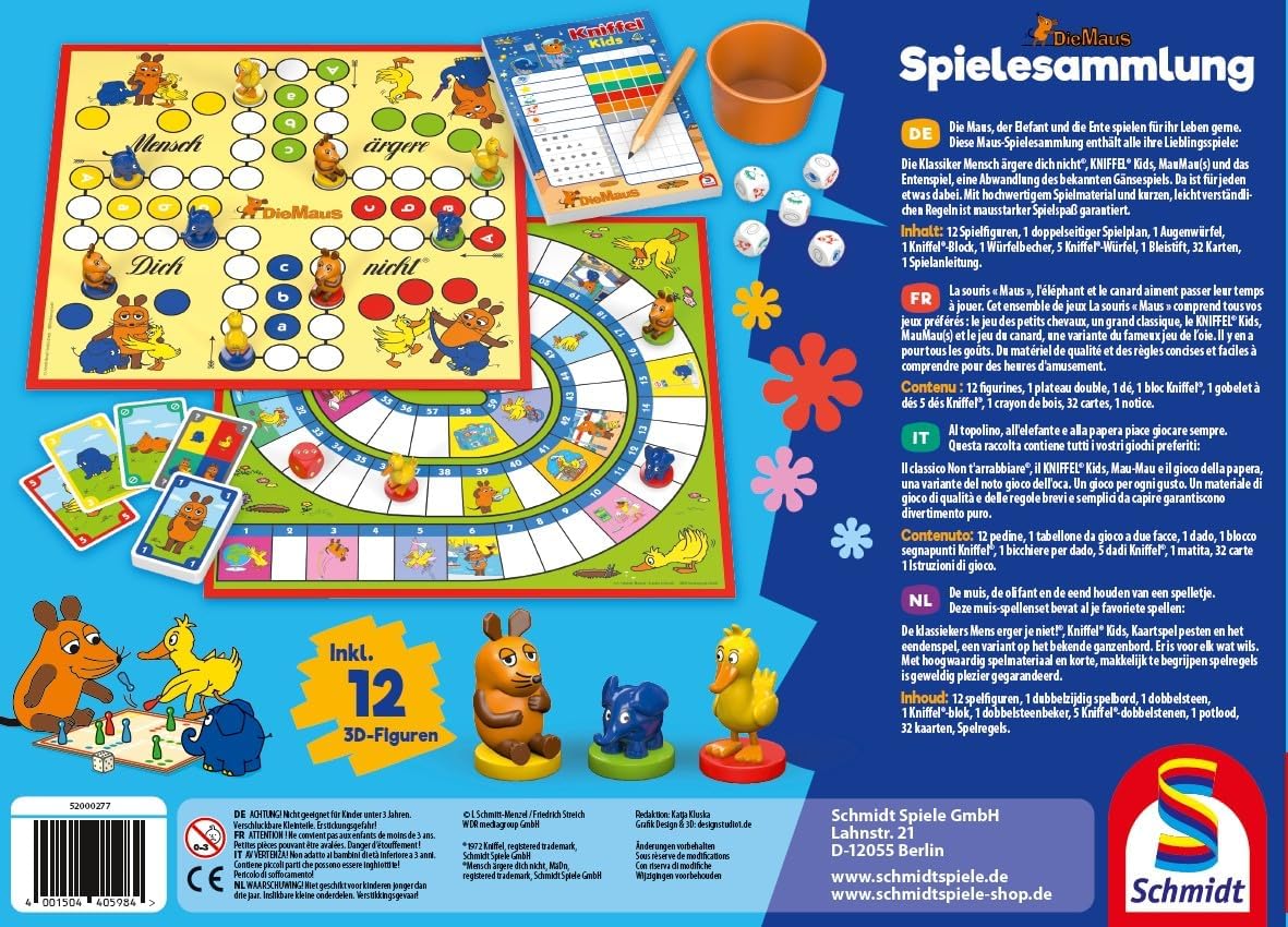 Die Maus, Spielsammlung