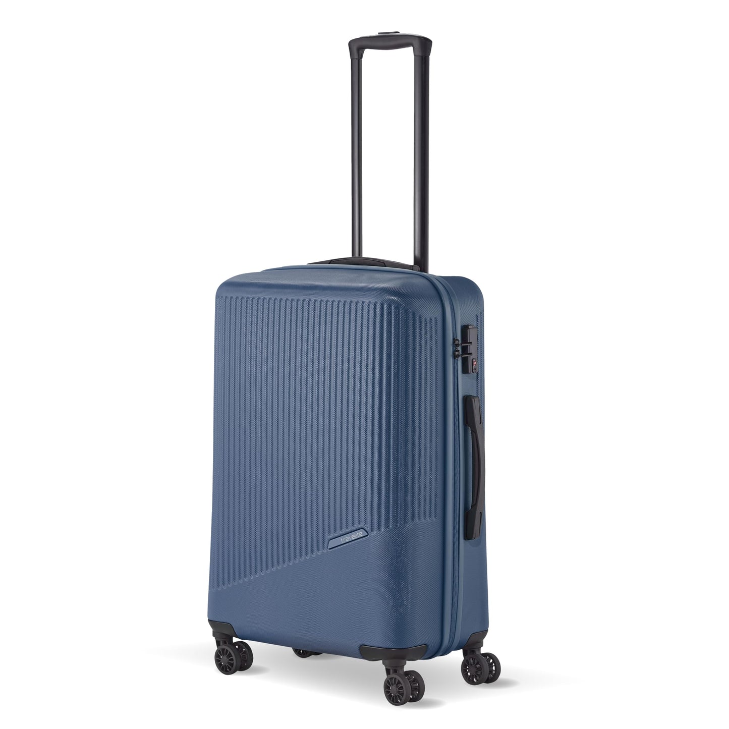 Hartschalenkoffer Bali mit TSA-Schloss, Blau Trolley Grösse M (67 cm)
