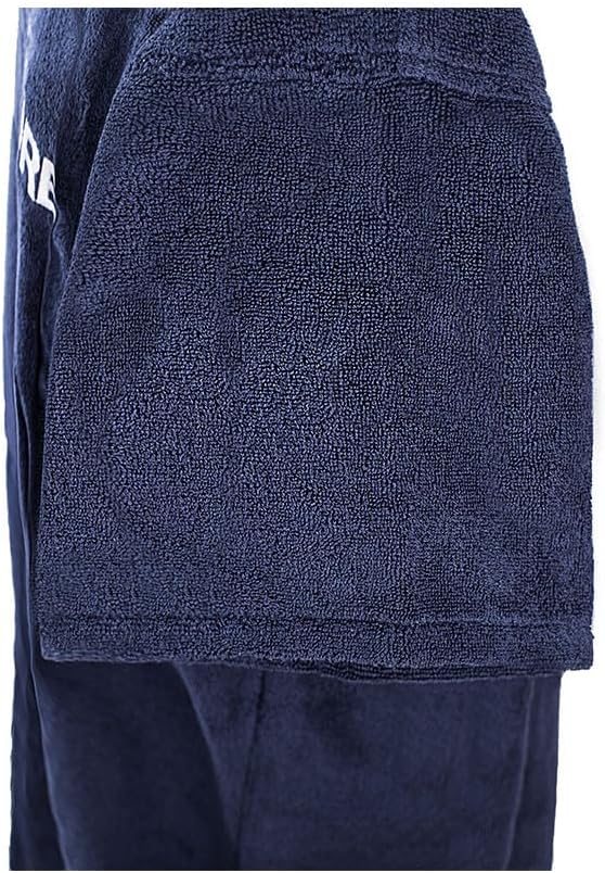Surf Poncho mit Kapuze, L-XL Navy Blue