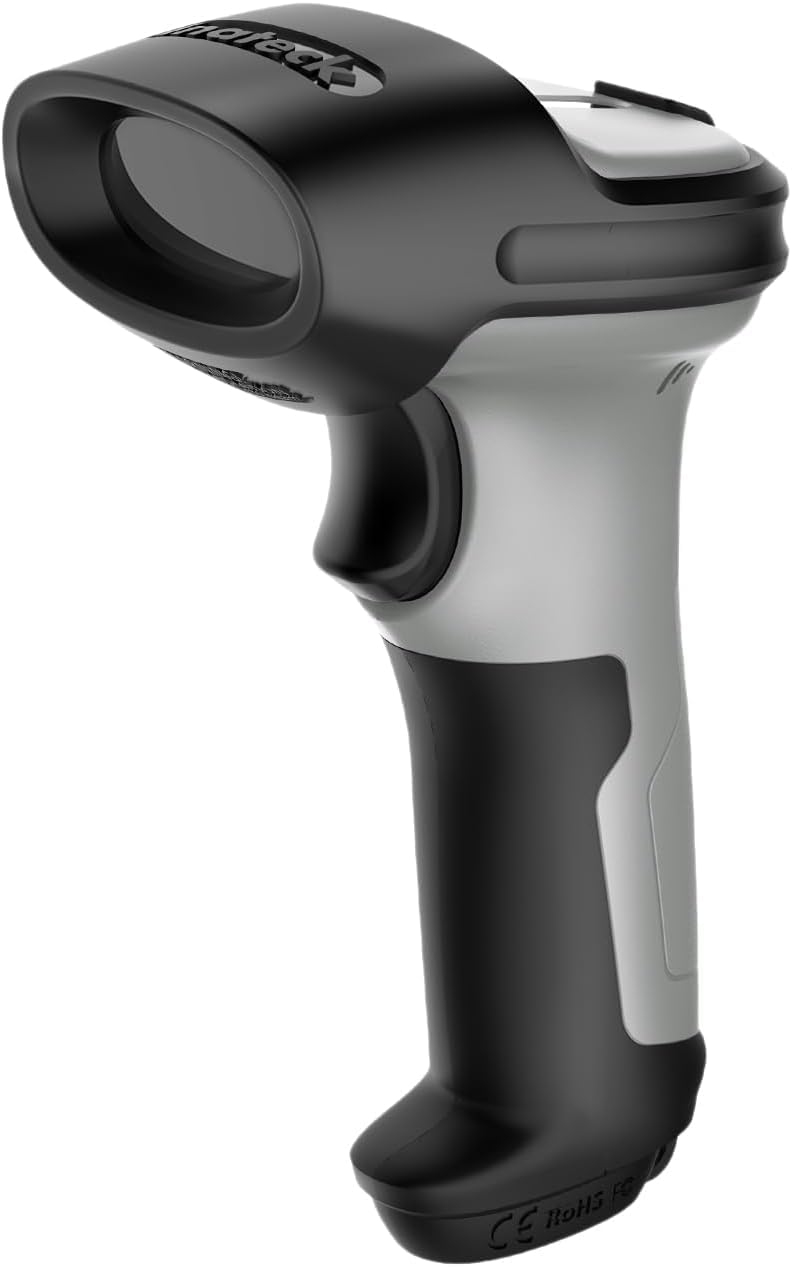 Kabelloser 1D-Barcode-Scanner, Grau 1D AI