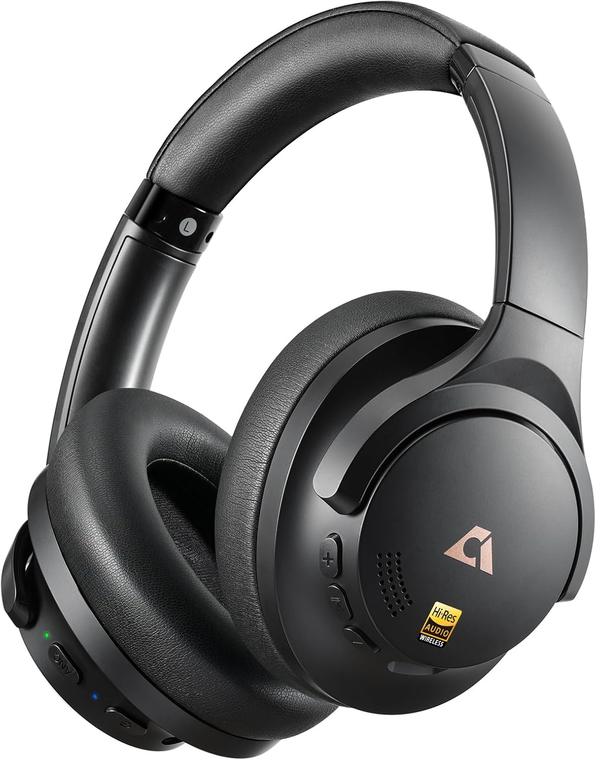 Y8+ Kabellose Over-Ear Kopfhörer, Schwarz