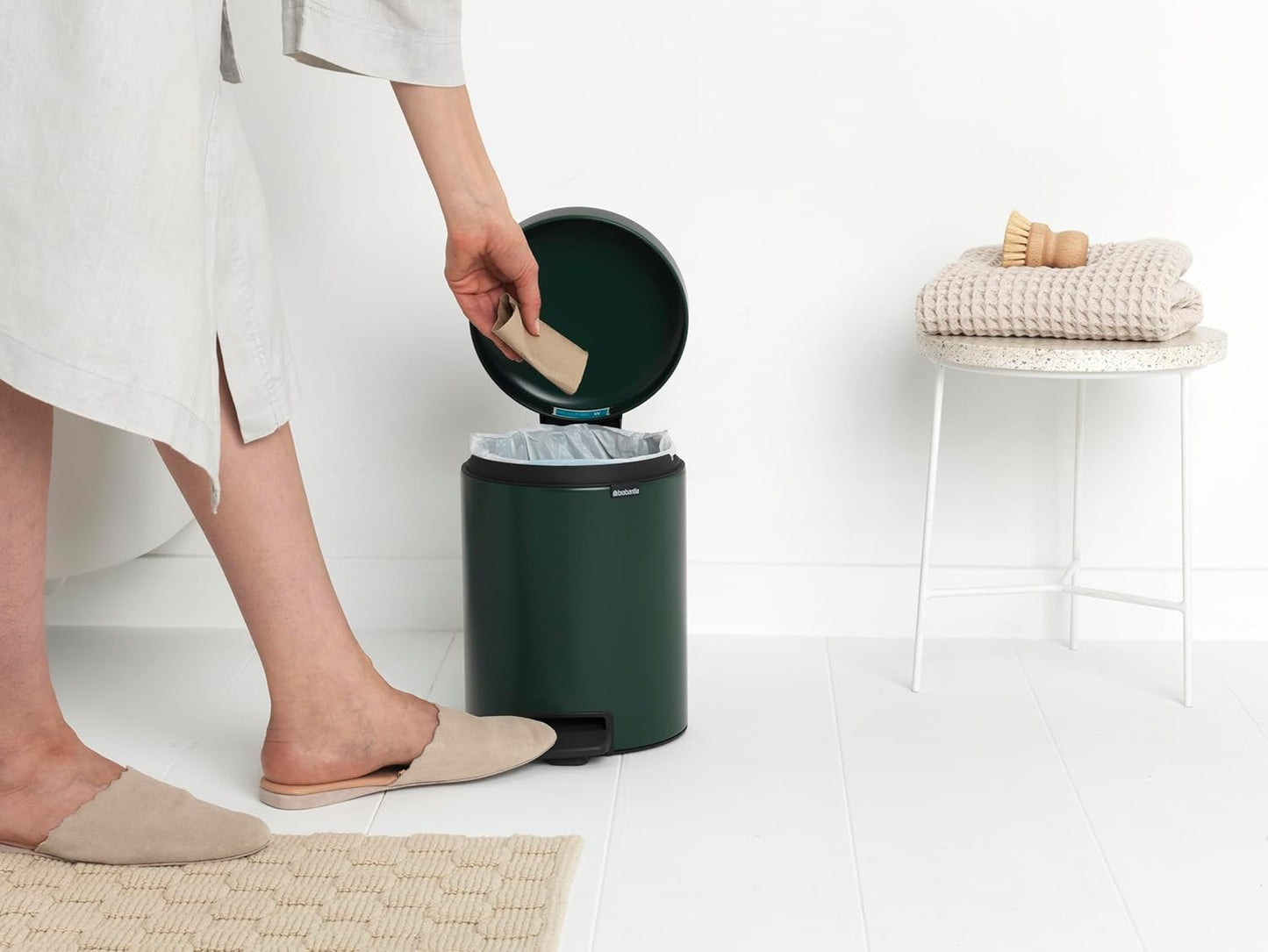 Badezimmereimer, 5 Liter Pine Green