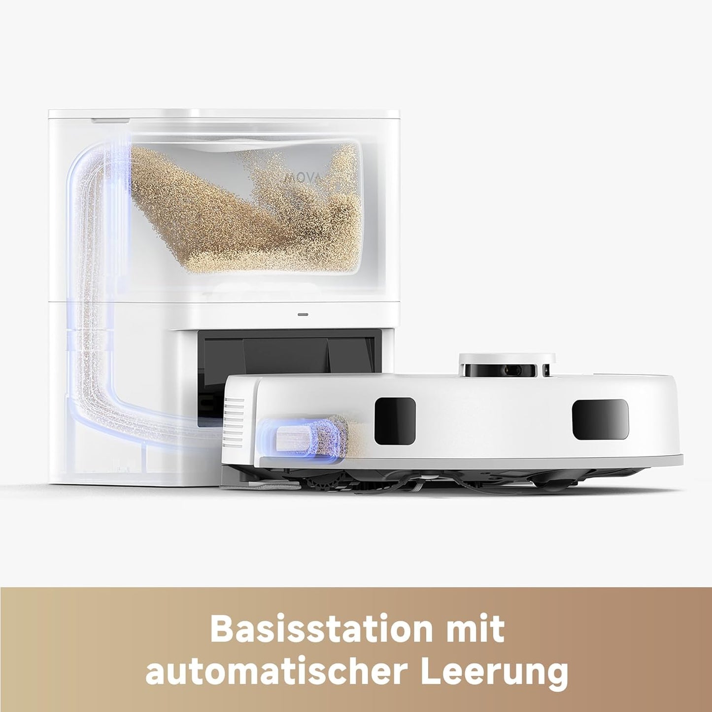 E20 Plus Saug- und Wischroboter mit automatischer Entleerung, E20 Plus
