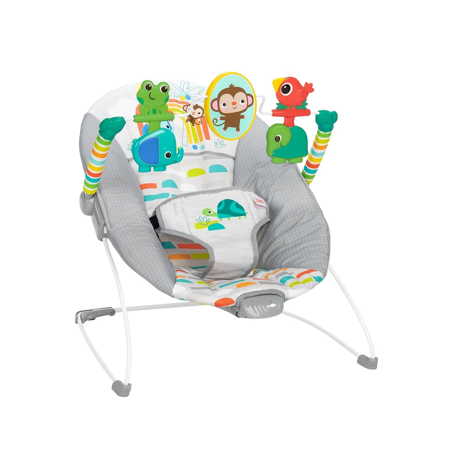 Babywippe mit Vibration und Spielzeug, Playful Paradise