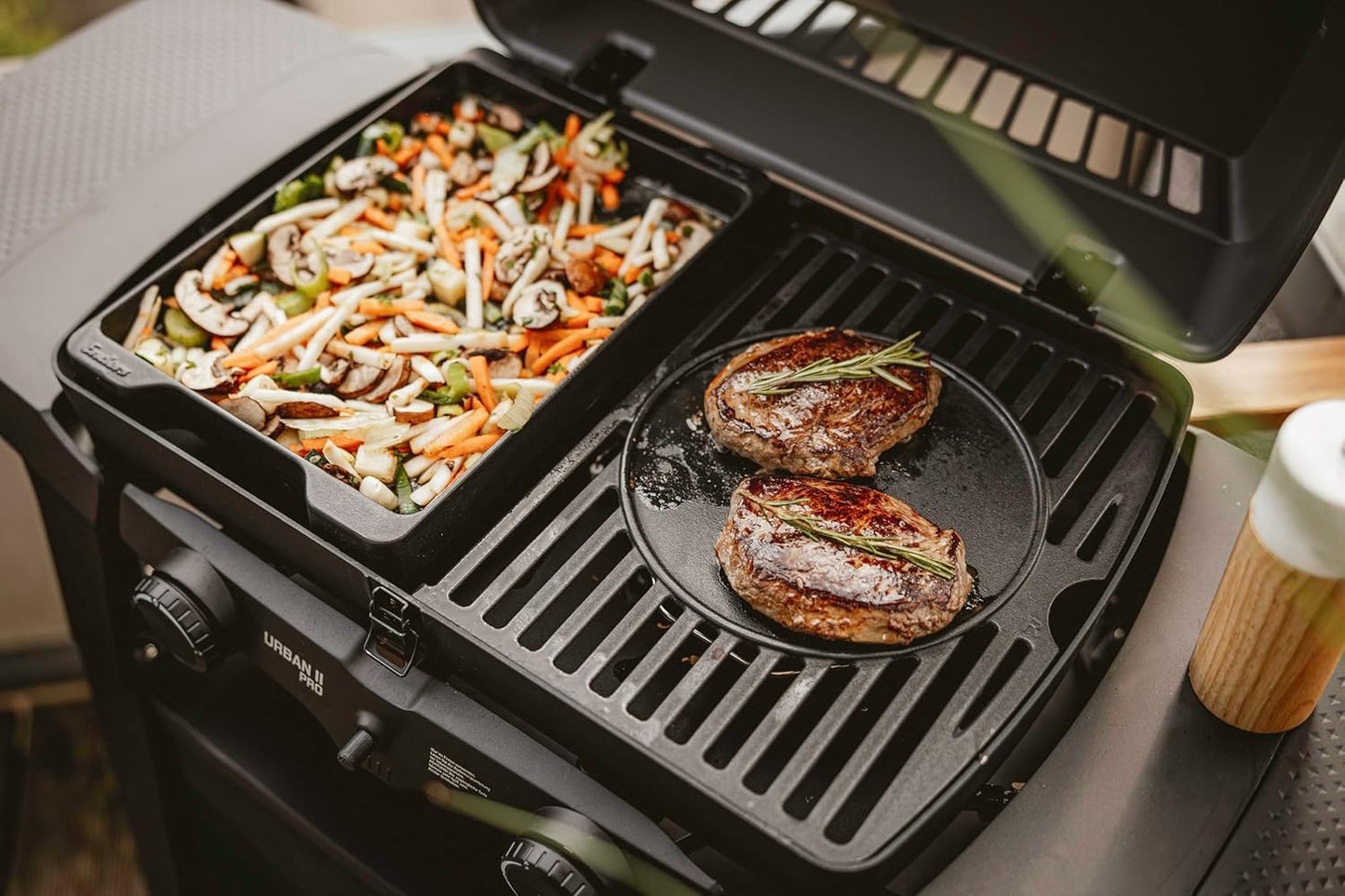 Grillplatte Gussplatte für Urban II/Explorer II, für Urban II / Explorer II