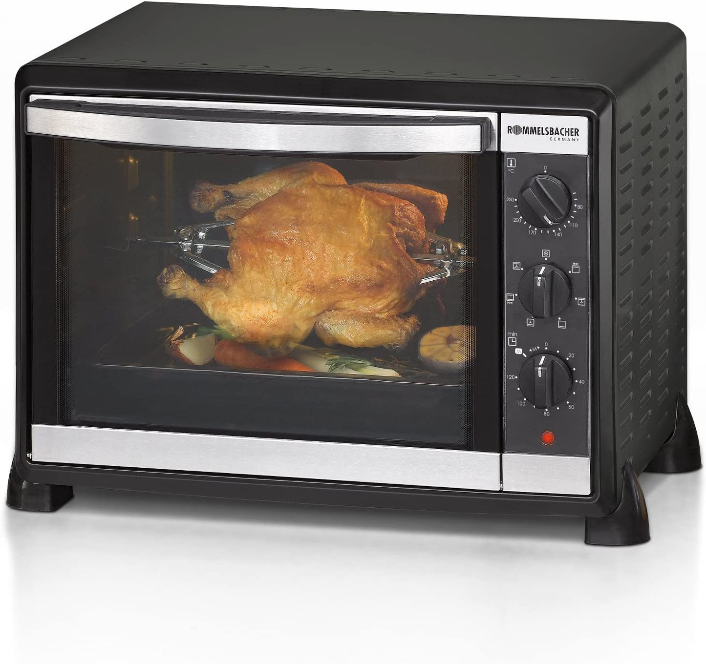 Back & Grill Ofen mit Umluft BG 1550, Mini-Backofen, 30 Liter
