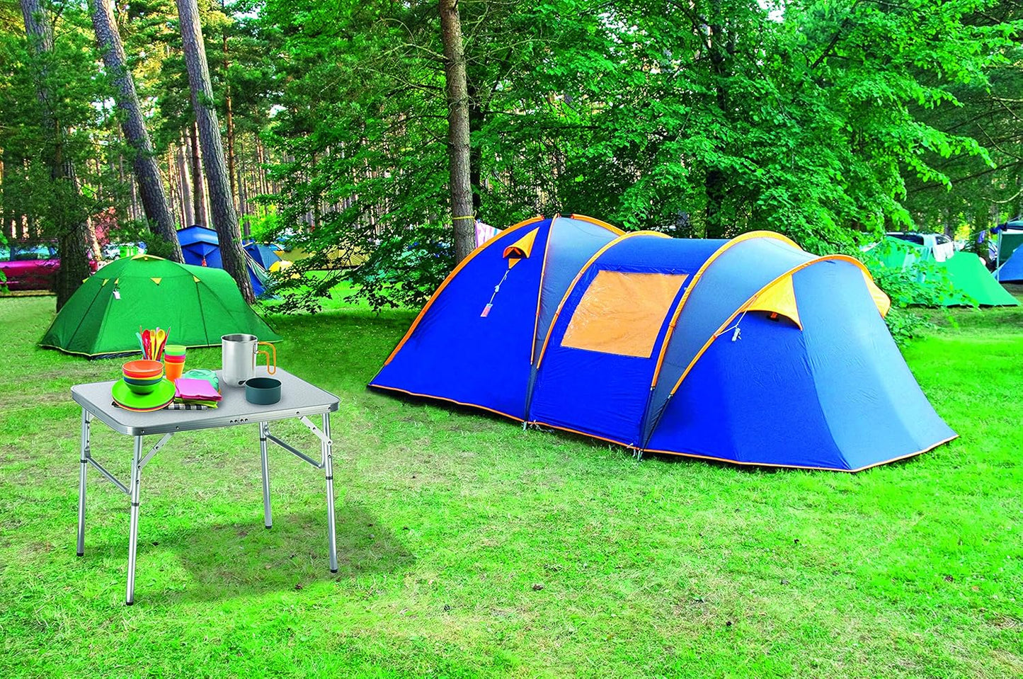 Höhenverstellbarer Klapptisch