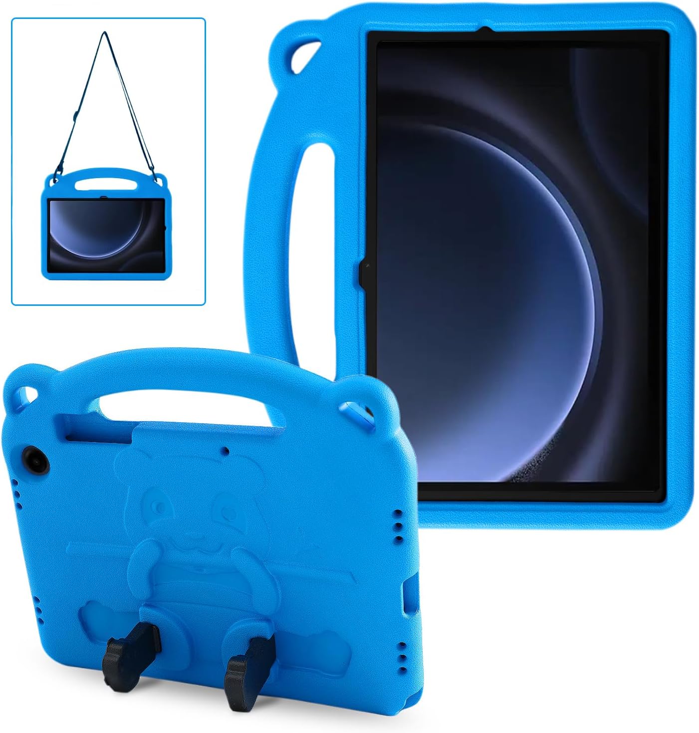 Stossfeste Hülle für Galaxy Tab A9/A7 Lite, Blau