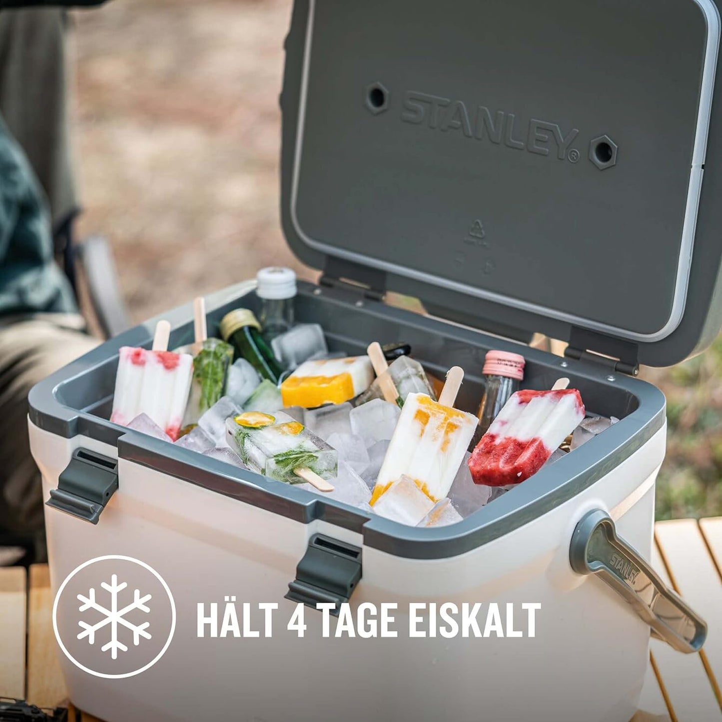 Adventure Outdoor Cooler - Kühlbox, 28.3L Polar White