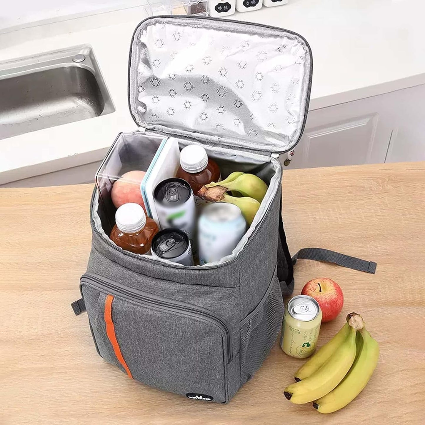 Auslaufsicherer Kühlrucksack