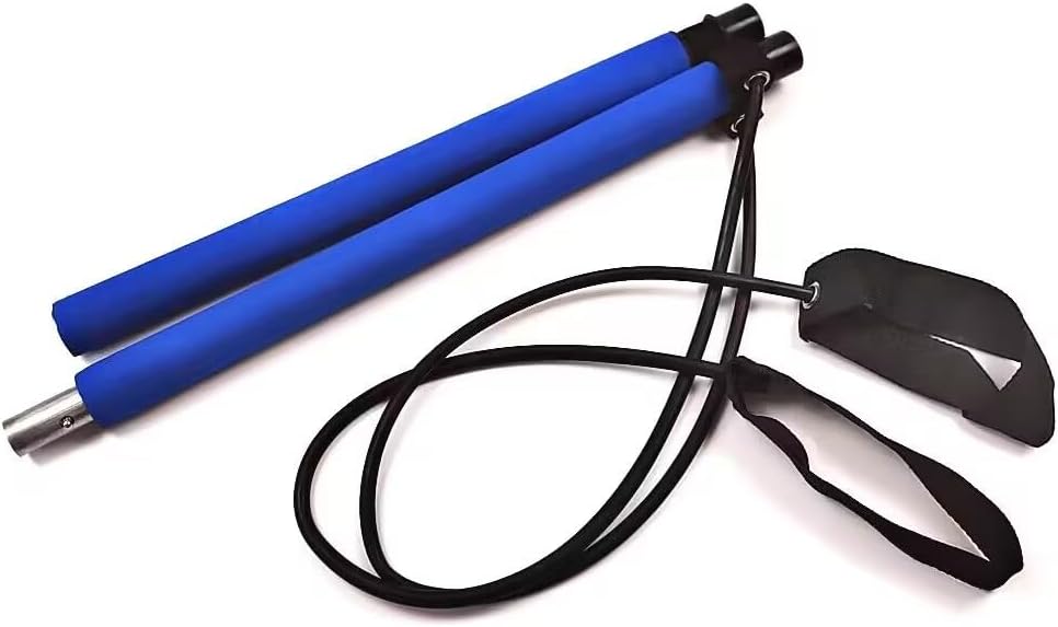 Pilates Bar Kit mit Widerstandsband für Ganzkörpertraining