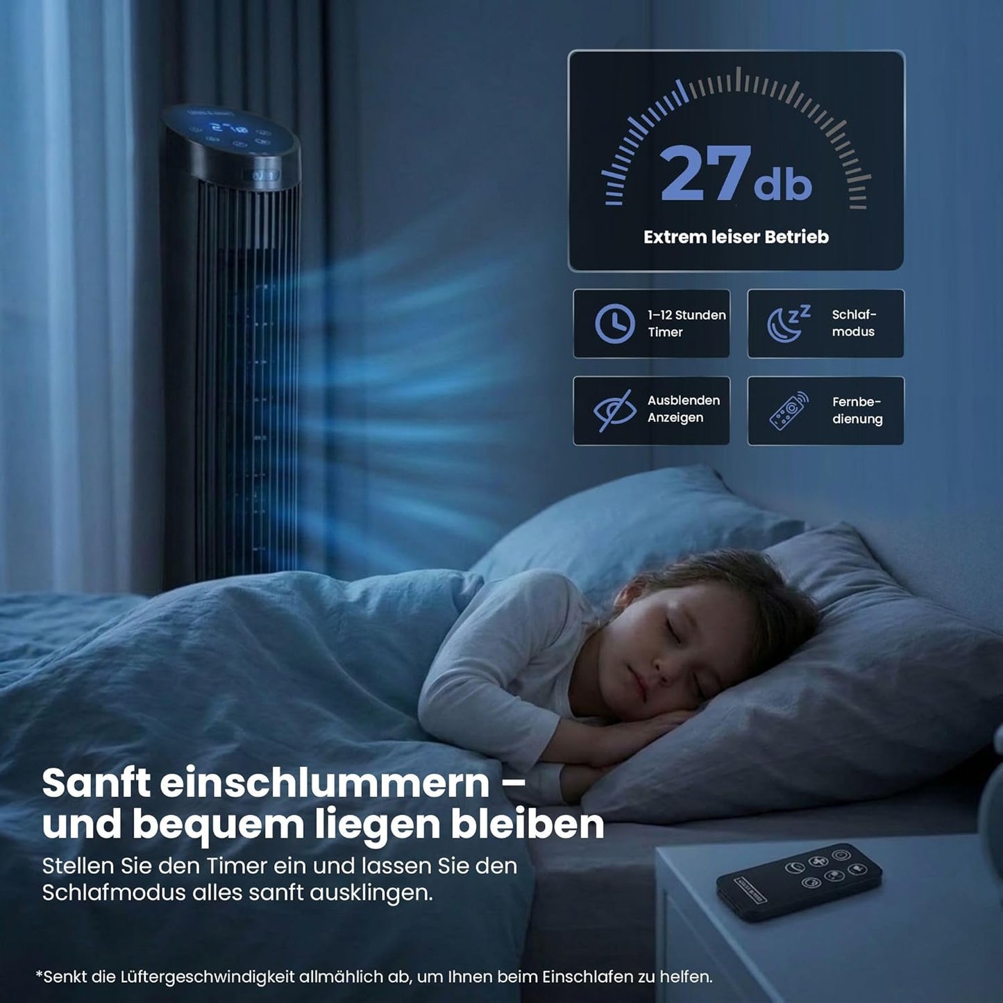 Leiser Turmventilator, Modell 2026