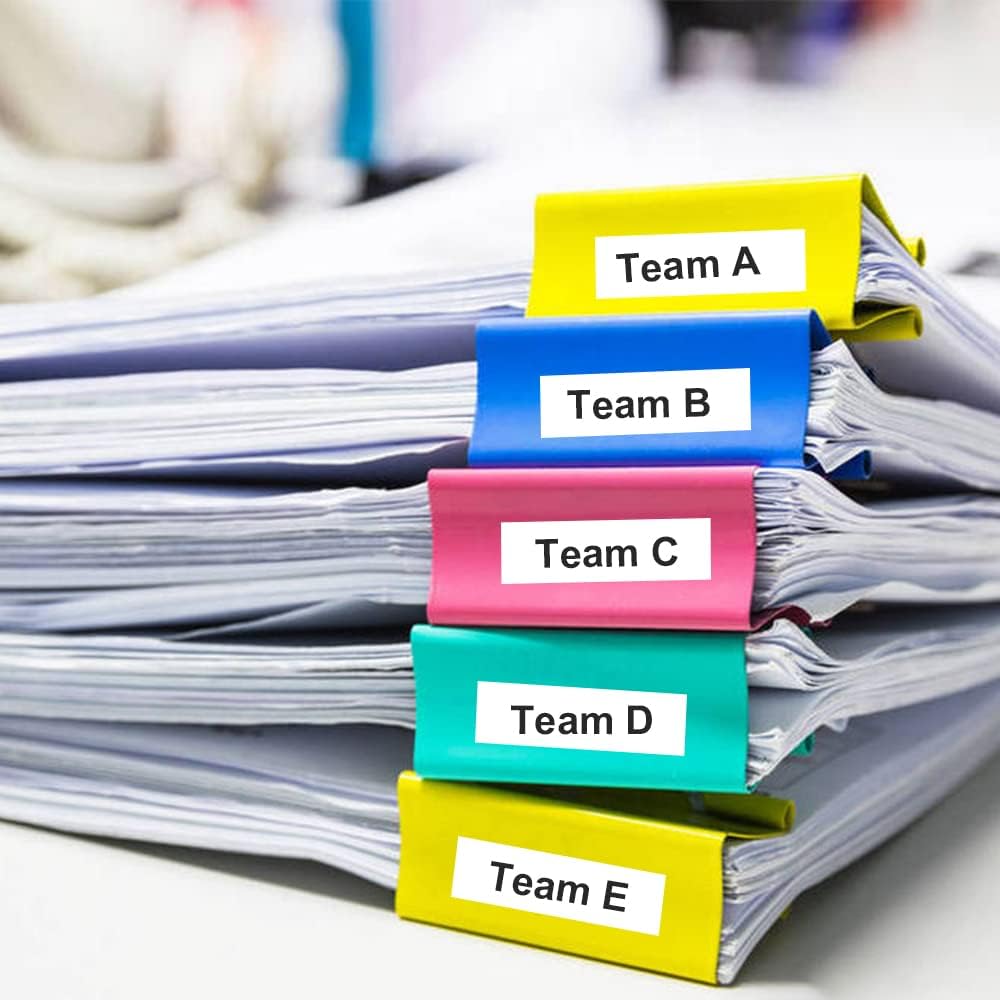 10er-Set Schriftband-Ersatz für Dymo LabelManager, 10