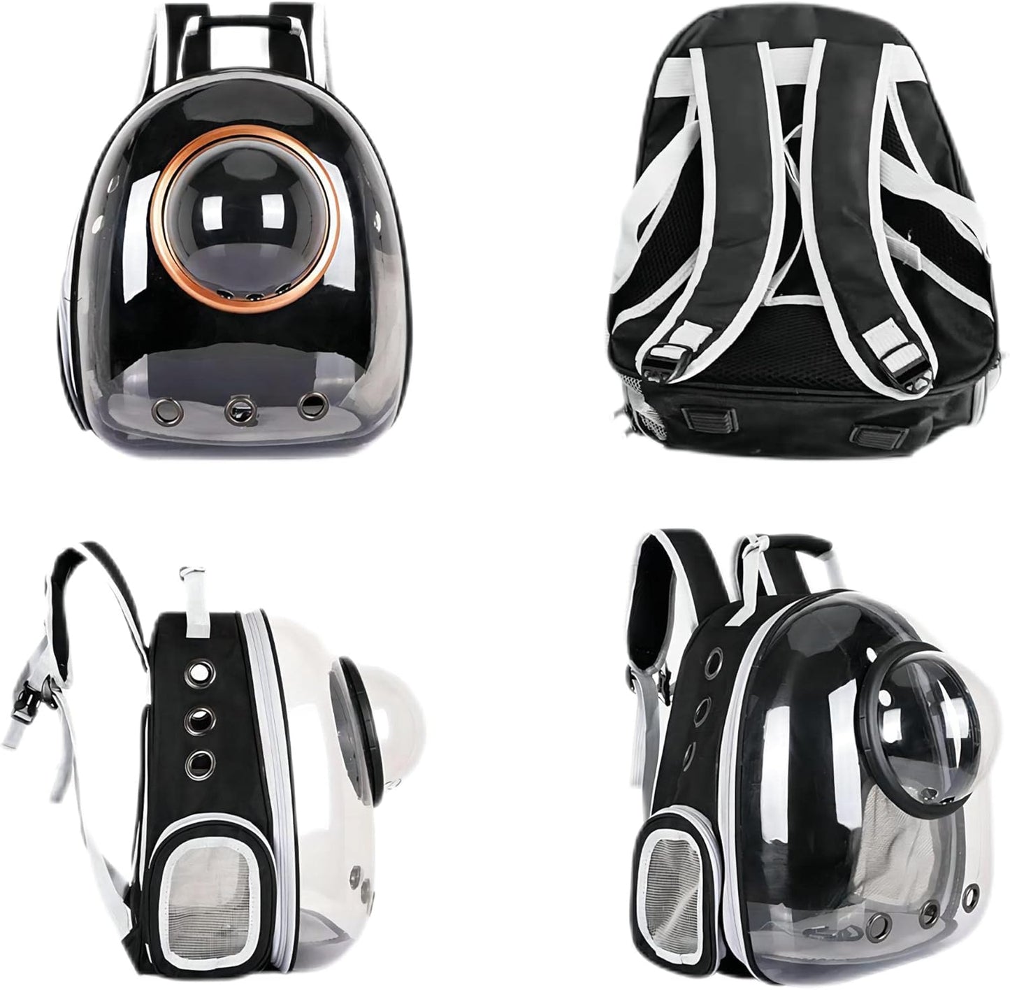 Tier-Raumkapsel-Rucksack, Grau