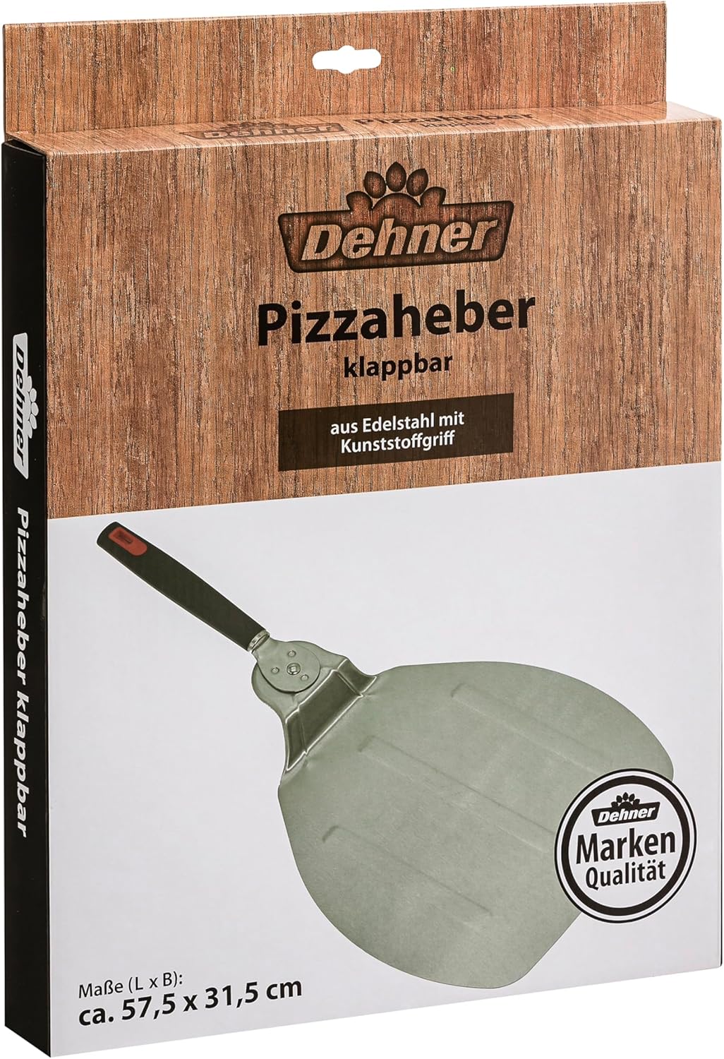Klappbarer Pizzaschieber