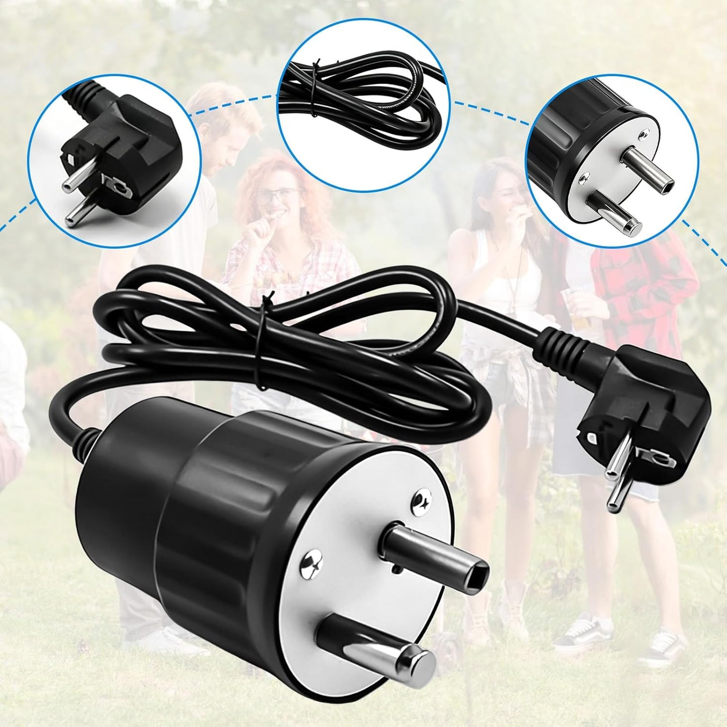 Universal Grillmotor für Rotisserie