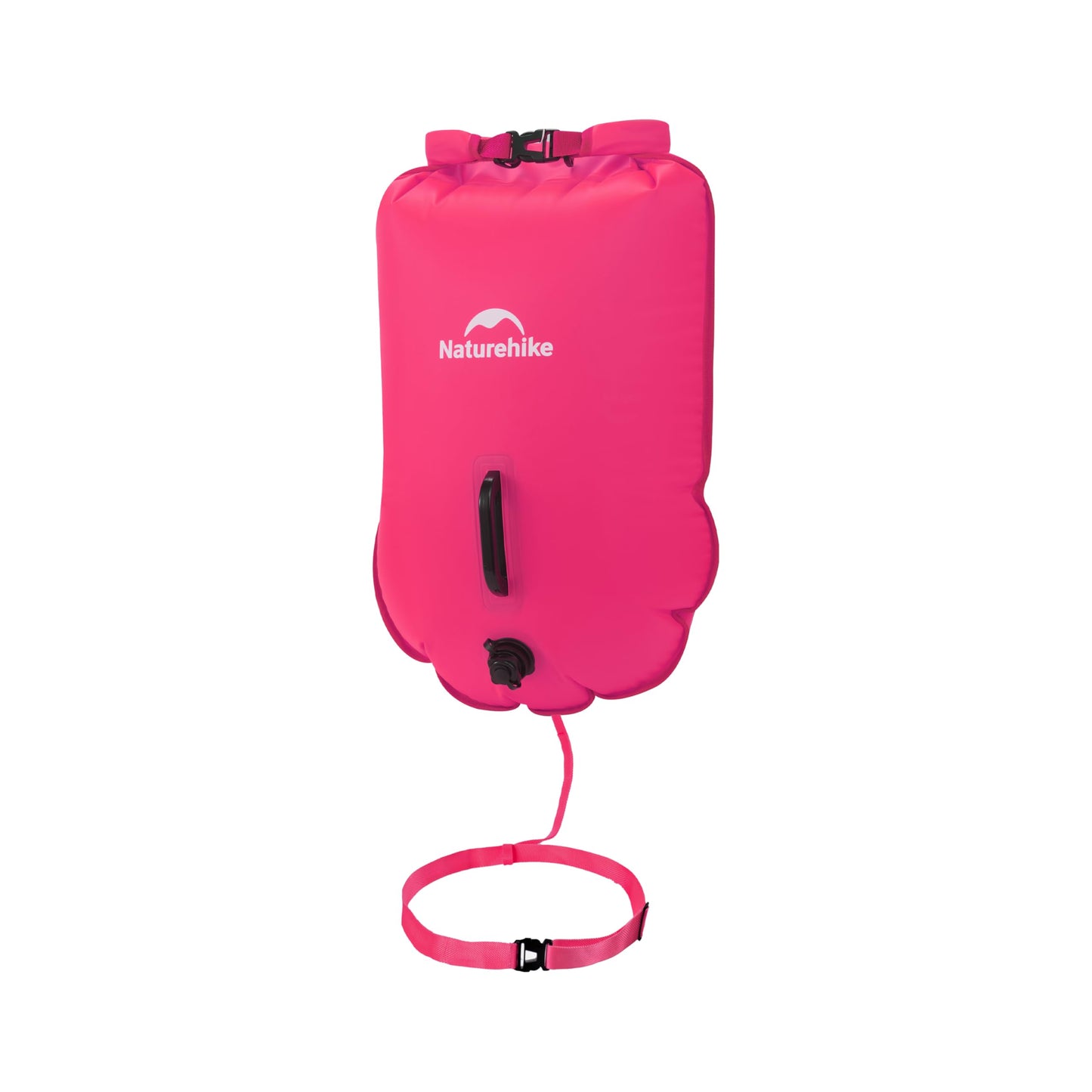 Schwimmboje mit verstellbarem Hüftgurt, Rosa/25l
