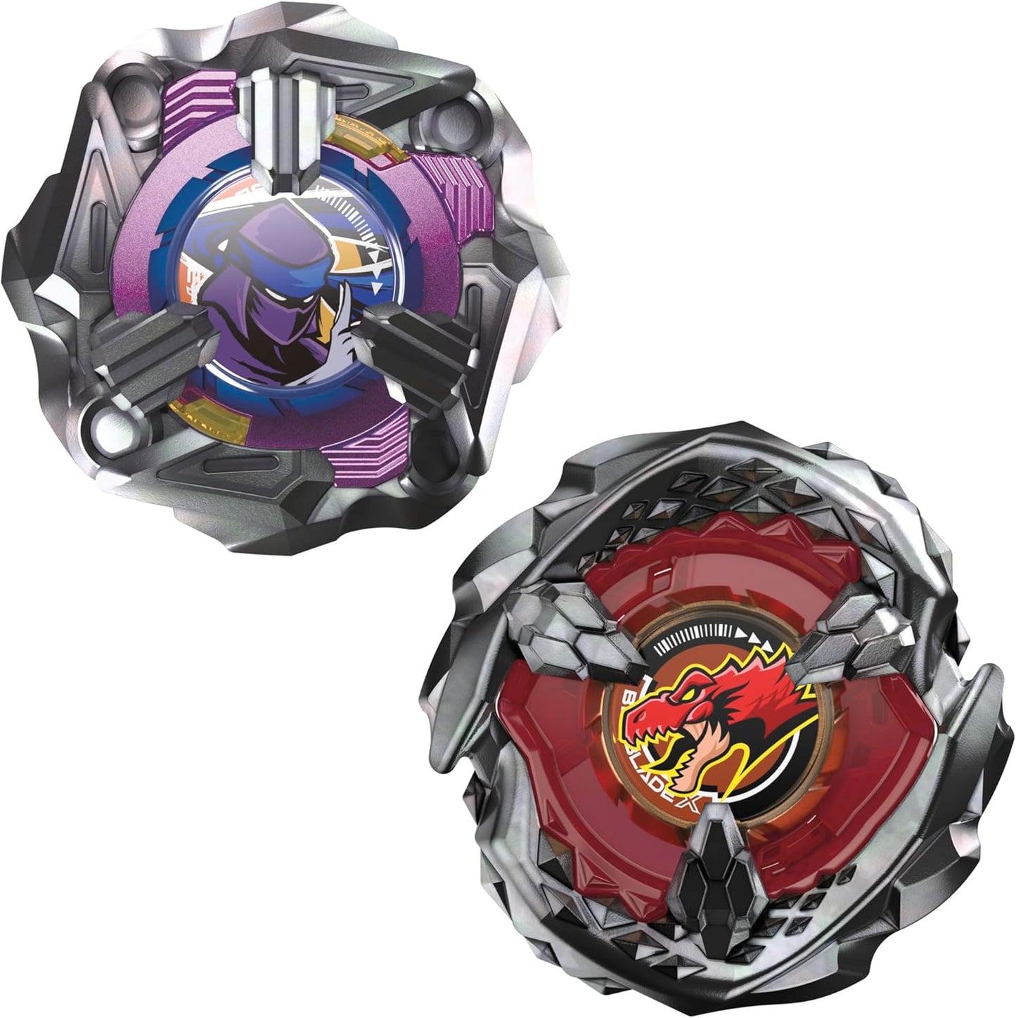 Beyblade X Dual Pack: Beat Tyranno & Knife Shinobi, BEAT TYRANNO & KNIFE SHINOBI DUAL PACK
