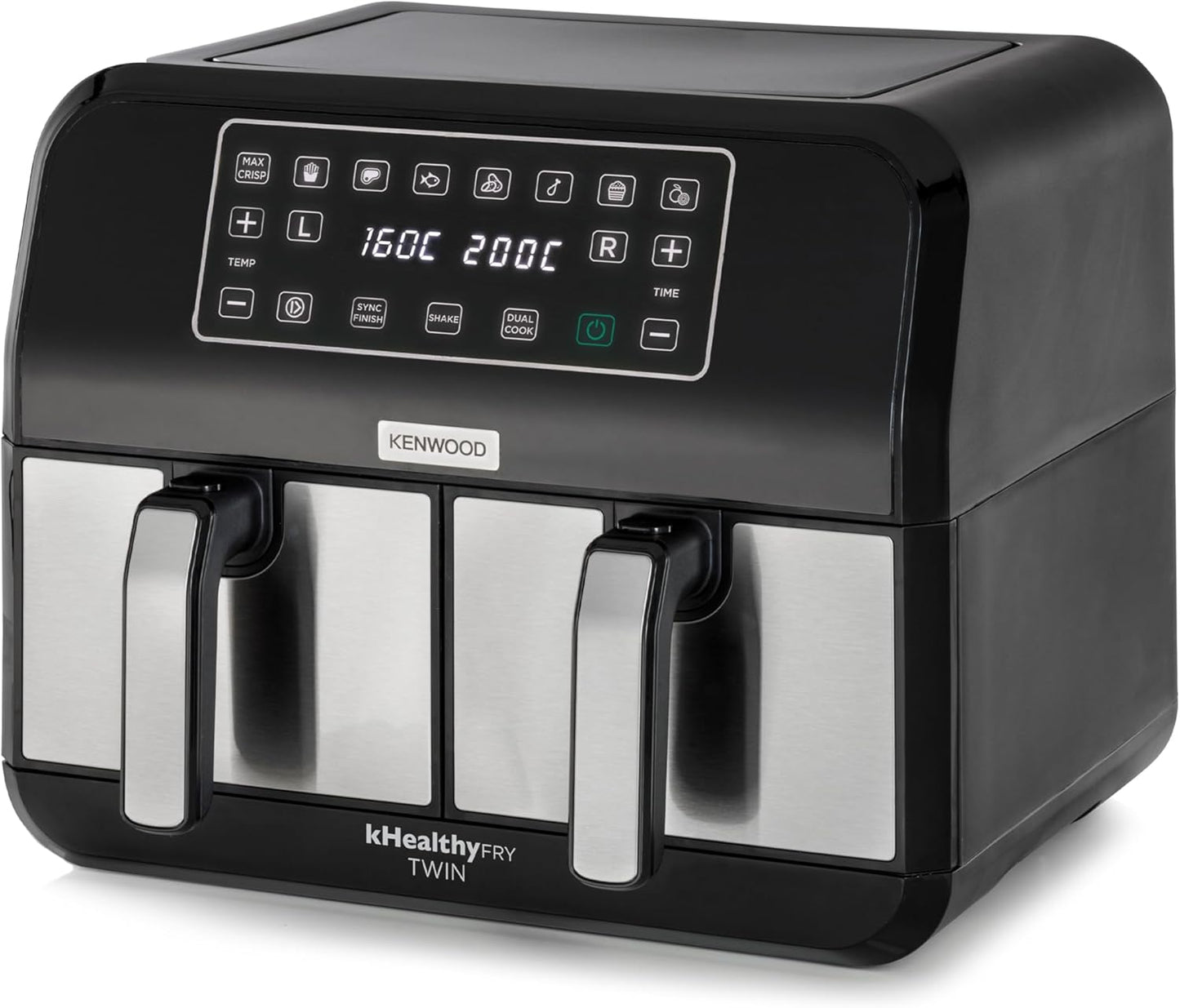 Twin Airfryer mit Doppelkammer (8 Programme)