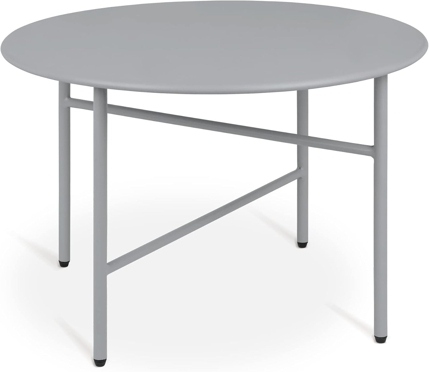 Beistelltisch Finn, Tischplatte: Ø 53cm - Höhe: 36cm Grau