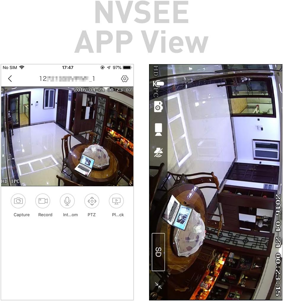 Zoom Mini POE IP Kamera, 6-22mm Zoom Lens (POE 48V)