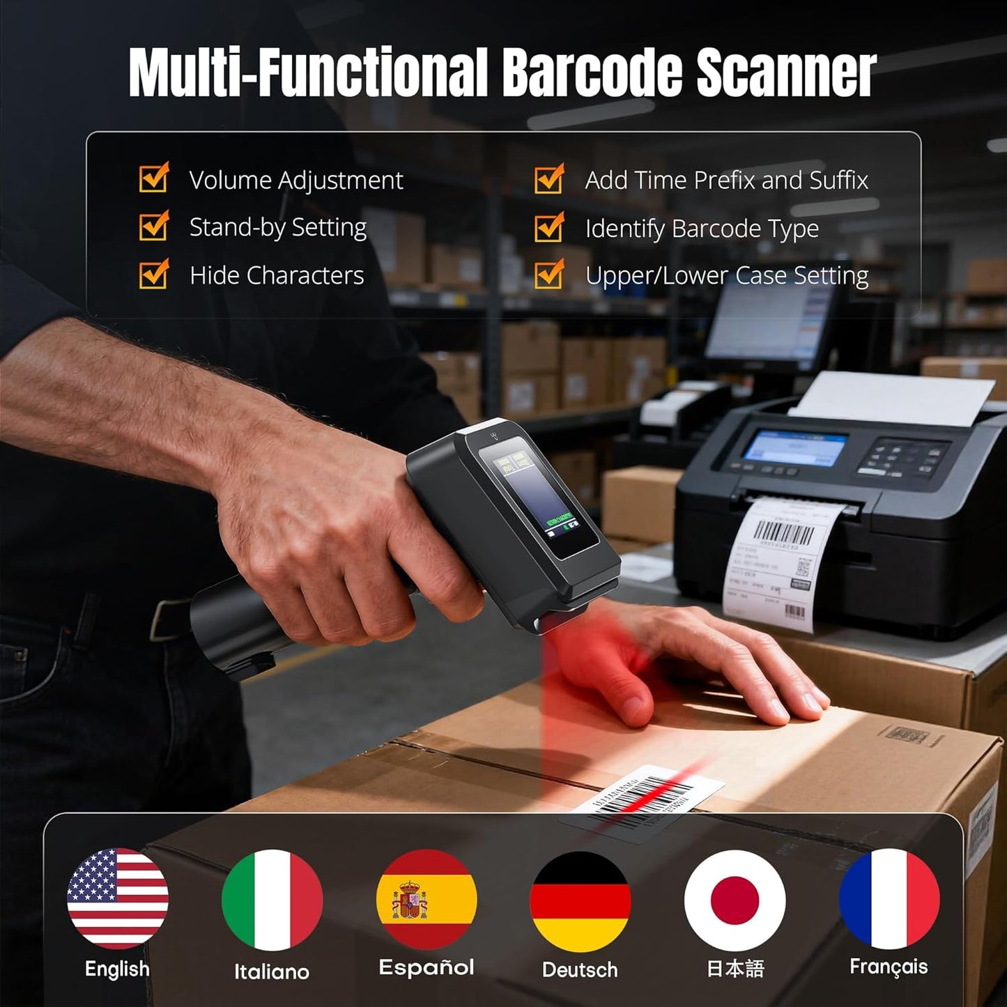 2D Barcode-Scanner HW006, Single
