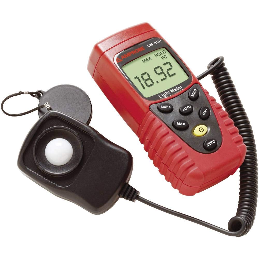 Digitales Luxmeter mit Messbereichswahl